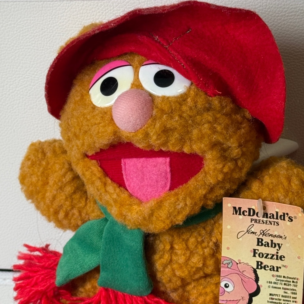 Vintage Jim Henson Muppet Baby Fozzie Bear. - Picture 2 of 8
